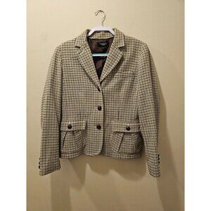 Women's Talbots Tweed Jacket Equestrian Size 12‎